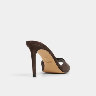 Anniebrilden Mule con tacón, tacón de aguja