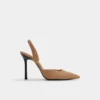 Berolden Zapatos de tacón alto con talón abierto, tacón de aguja Berolden Zapatos de tacón alto con talón abierto, tacón de aguja