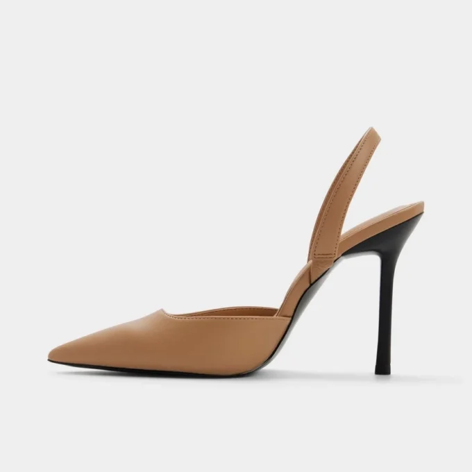 Berolden Zapatos de tacón alto con talón abierto, tacón de aguja Berolden Zapatos de tacón alto con talón abierto, tacón de aguja