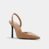 Berolden Zapatos de tacón alto con talón abierto, tacón de aguja Berolden Zapatos de tacón alto con talón abierto, tacón de aguja