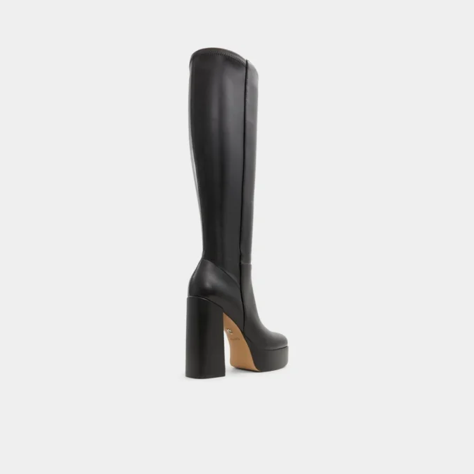 Bota hasta la rodilla Albie, con plataforma