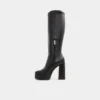 Bota hasta la rodilla Albie, con plataforma