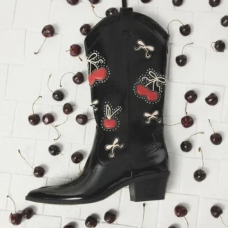 Botas western Cherrily hasta la rodilla