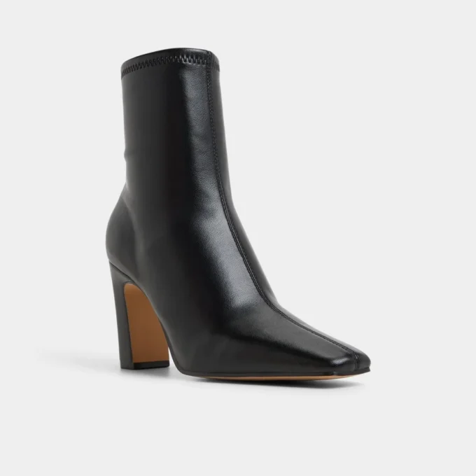 Botines Cybele, tacón grueso