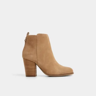 Botines Noemia, tacón grueso