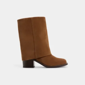 Botines Nolya, tacón grueso