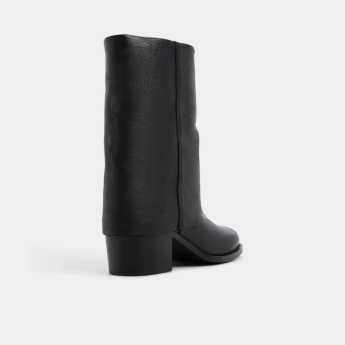 Botines Nolya, tacón grueso