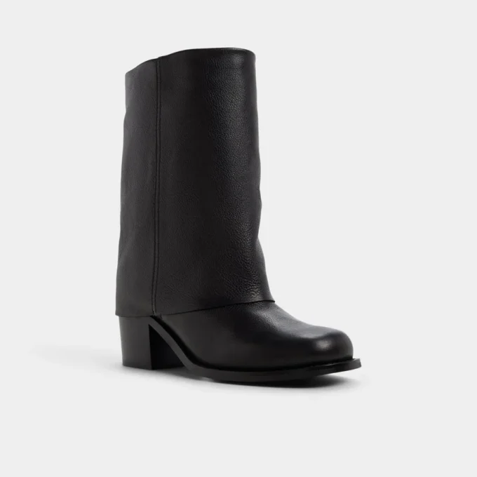 Botines Nolya, tacón grueso