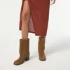 Botines Nolya, tacón grueso