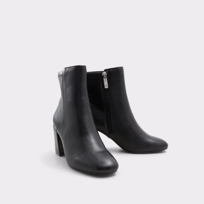 Botines Satorimini, tacón grueso