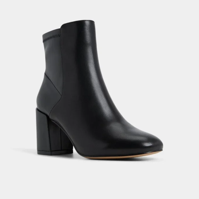 Botines Satorimini, tacón grueso