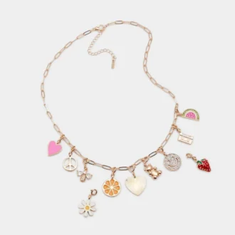 Collar con dijes Charmcrazy Collar con dijes Charmcrazy