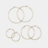 Conjunto de pendientes Dailyhoops
