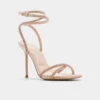 Manaelden Sandalia de tacón con tiras, tacón de aguja Manaelden Sandalia de tacón con tiras, tacón de aguja