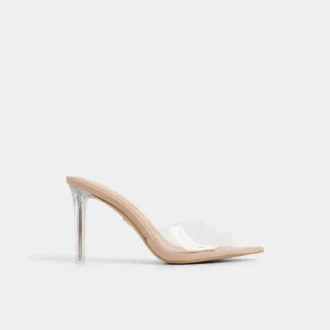Mule con tacón Anitabrilden, tacón de aguja