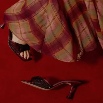 Mules con tacón Agatha