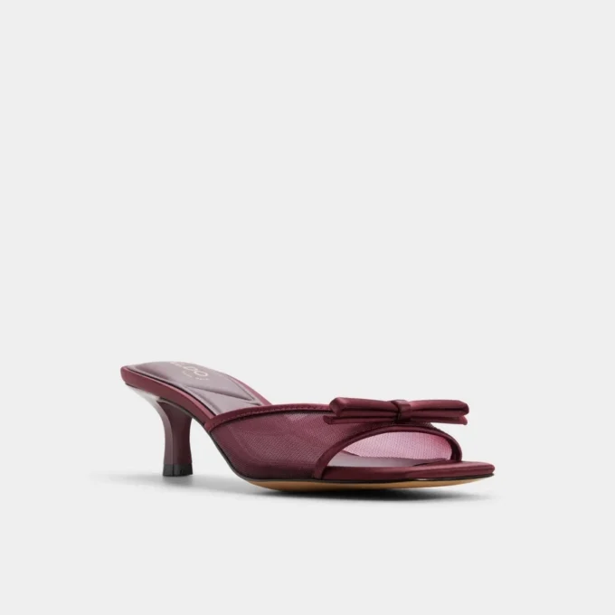 Mules con tacón Begoniaa, tacón bajo