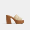 Mules con tacón Maysee, plataforma Mules con tacón Maysee, plataforma
