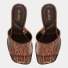 Mules con tacón Re-sophia, tacón grueso