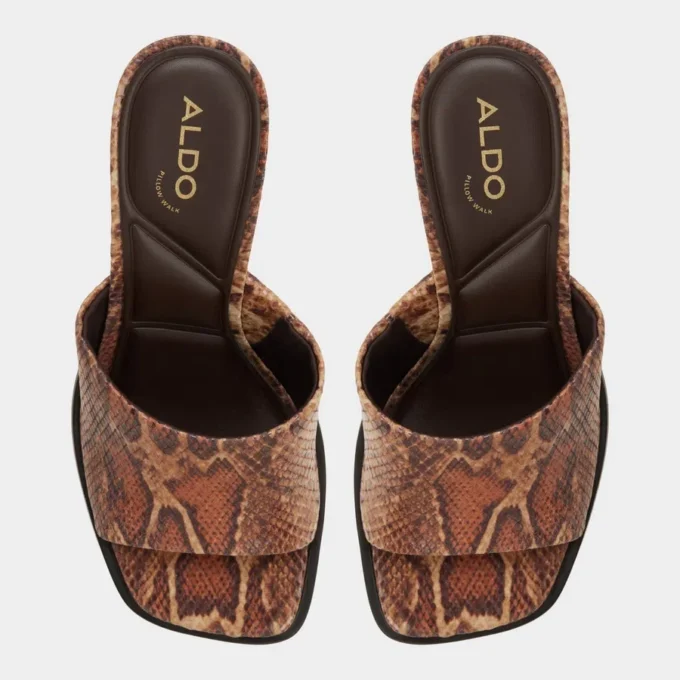 Mules con tacón Re-sophia, tacón grueso