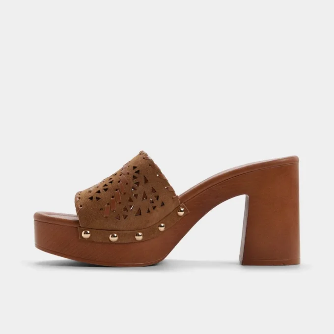 Mules con tacón Taylia, plataforma Mules con tacón Taylia, plataforma