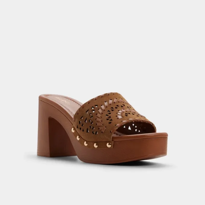 Mules con tacón Taylia, plataforma Mules con tacón Taylia, plataforma