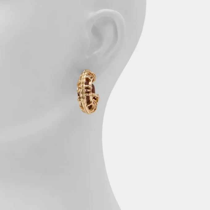 Pendientes de aro Cagedhoop Pendientes de aro Cagedhoop