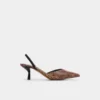 Re-olivia Zapatos de tacón alto con talón abierto, tacón bajo Re-olivia Zapatos de tacón alto con talón abierto, tacón bajo