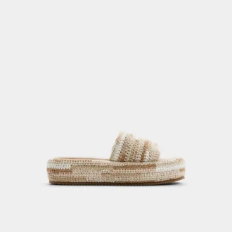 Sandalia Bohemina Slide, con plataforma