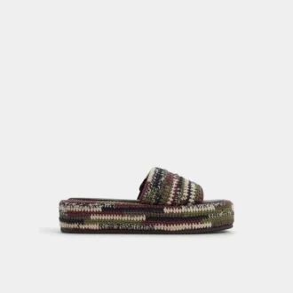 Sandalia Bohemina Slide, con plataforma