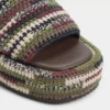 Sandalia Bohemina Slide, con plataforma Sandalia Bohemina Slide, con plataforma