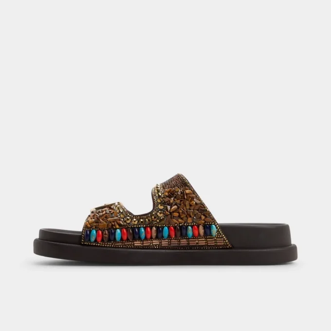 Sandalia con plantilla Bohochic, Sandalia con plantilla