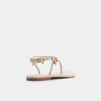 Sandalia con tiras en T de Seajewels