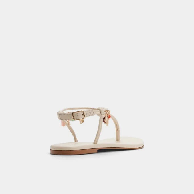 Sandalia con tiras en T de Seajewels