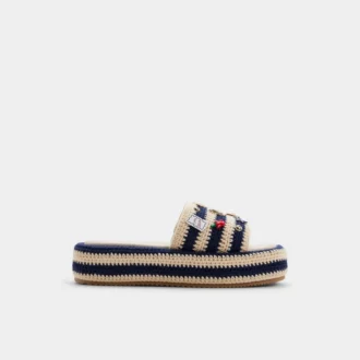 Sandalia Corallo Slide, con plataforma