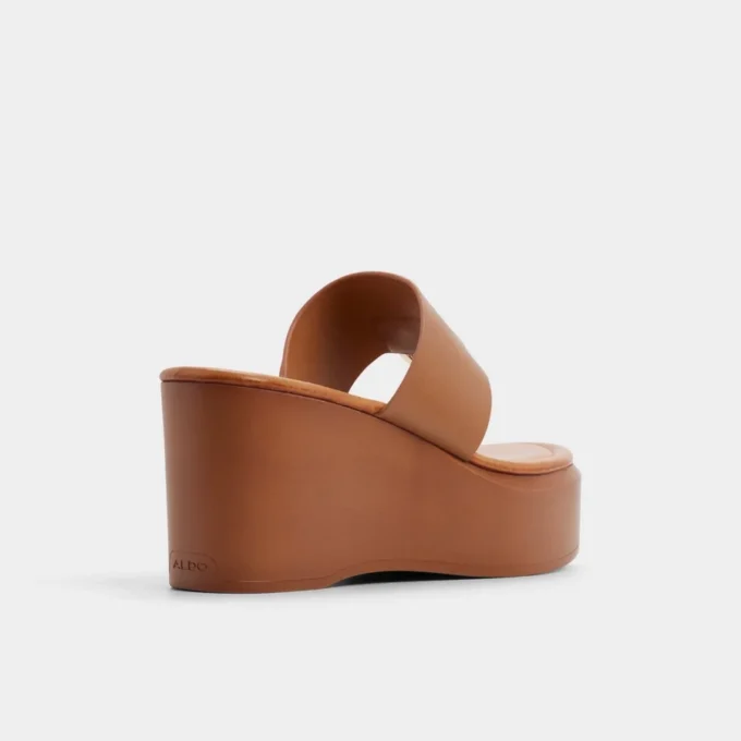 Sandalia deslizante Friegan, tacón de cuña Sandalia deslizante Friegan, tacón de cuña