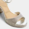 Sandalias de tacón con tiras, plataforma Sandalias de tacón con tiras, plataforma
