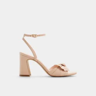 Sandalias de tacón grueso con tiras Angelknot