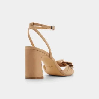 Sandalias de tacón grueso con tiras Angelknot