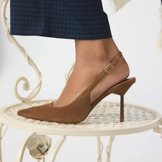 Tacón Slingback Seralina, tacón de aguja