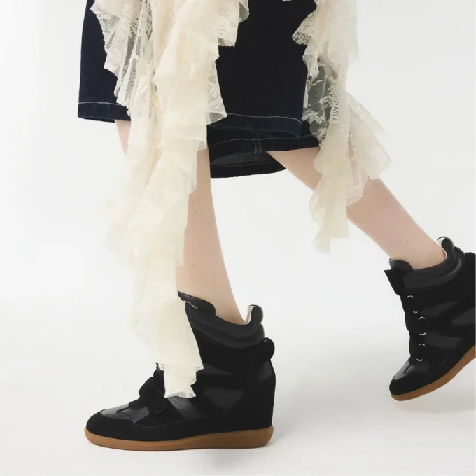 Zapatillas con cuña Bellissamo, tacón de cuña Zapatillas con cuña Bellissamo, tacón de cuña