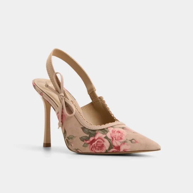 Zapatos de tacón alto Hennie Slingback, tacón de aguja Zapatos de tacón alto Hennie Slingback, tacón de aguja