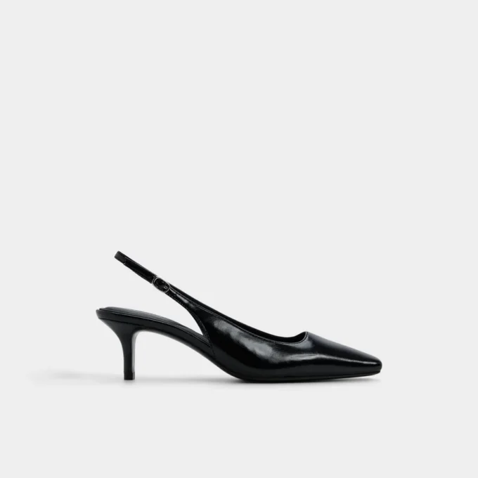 Zapatos de tacón bajo con talón abierto Gabriellie, Tacón bajo