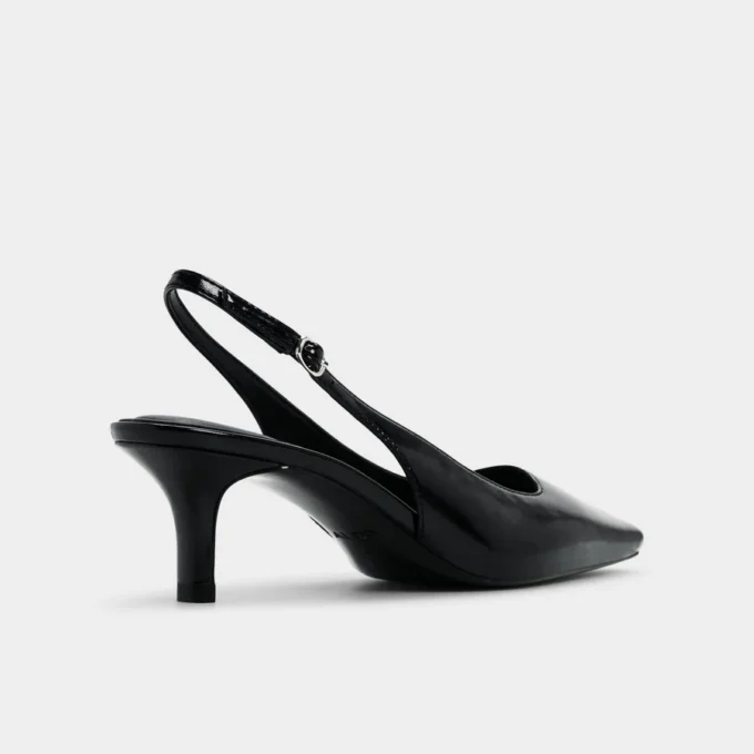 Zapatos de tacón bajo con talón abierto Gabriellie, Tacón bajo
