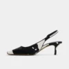 Zapatos de tacón bajo con talón abierto Gabriellie, Tacón bajo Zapatos de tacón bajo con talón abierto Gabriellie, Tacón bajo