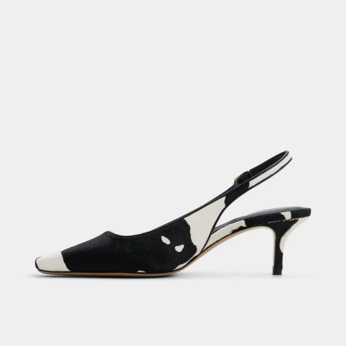 Zapatos de tacón bajo con talón abierto Gabriellie, Tacón bajo Zapatos de tacón bajo con talón abierto Gabriellie, Tacón bajo