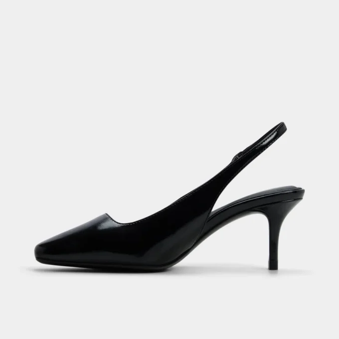Zapatos de tacón bajo con talón abierto Gabriellie, Tacón bajo