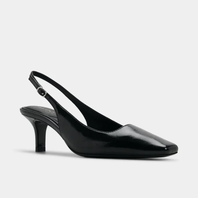 Zapatos de tacón bajo con talón abierto Gabriellie, Tacón bajo