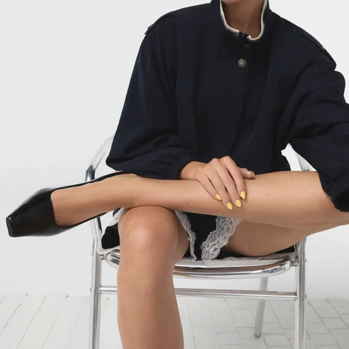Zapatos de tacón bajo con talón abierto Gabriellie, Tacón bajo
