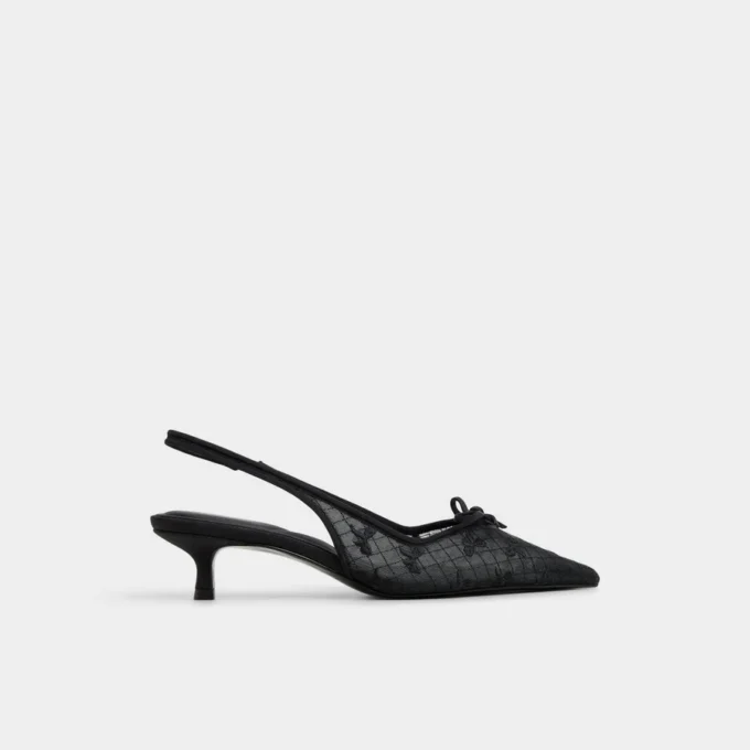 Zapatos de tacón con talón abierto Azaro, tacón bajo
